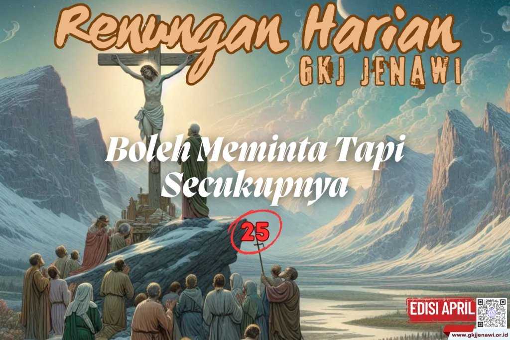 Renungan Harian Edisi April 2025 - 25