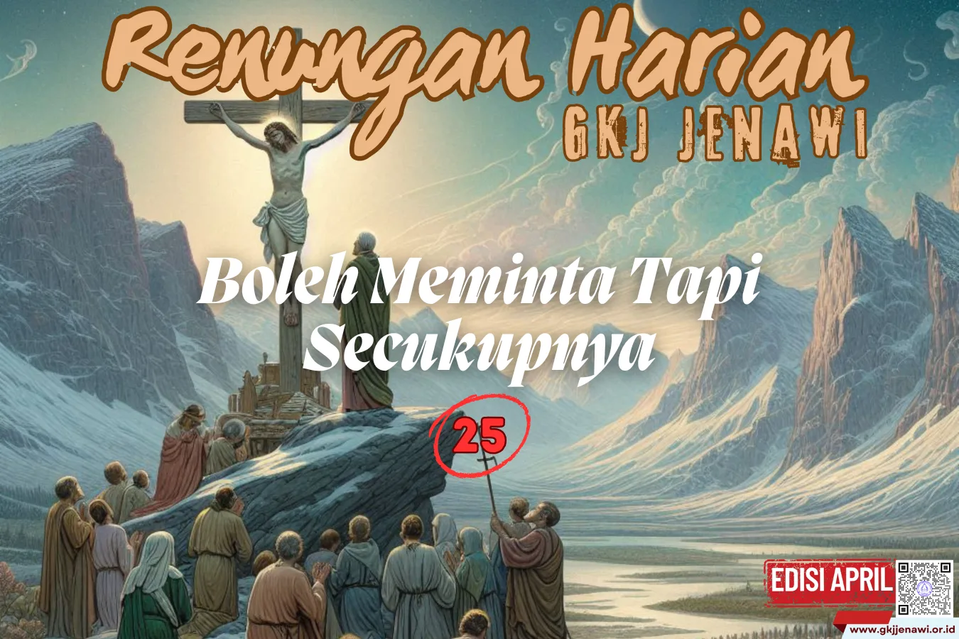 Renungan Harian Edisi April 2025 - 25