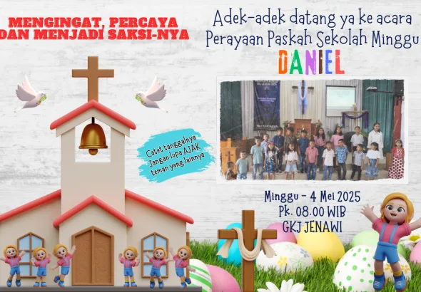 Undangan Paskah Sekolah Minggu