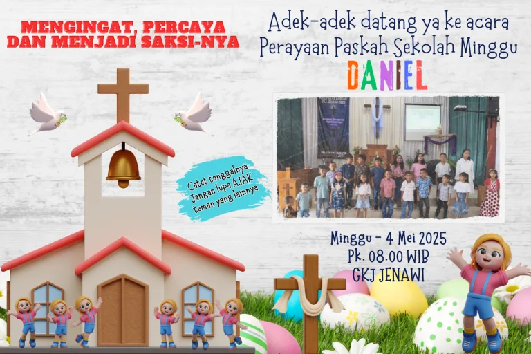 Undangan Paskah Sekolah Minggu