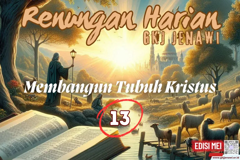 Renungan Harian Edisi Mei 2025 - 13