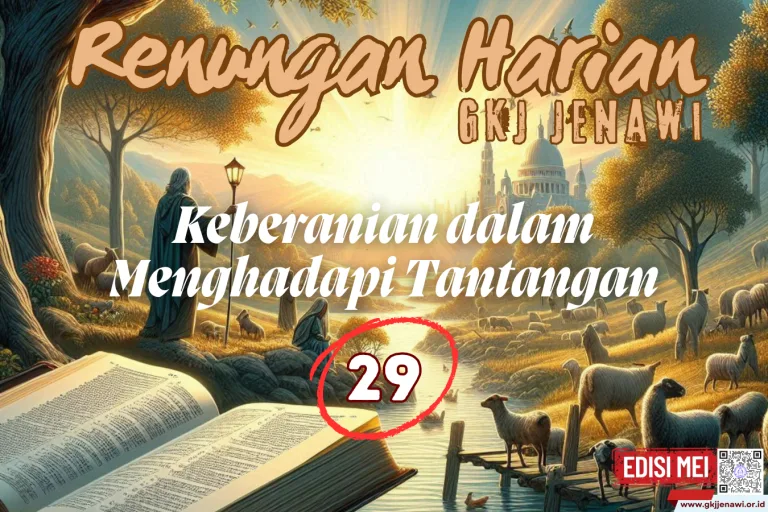 Renungan Harian Edisi Mei 2025 - 29
