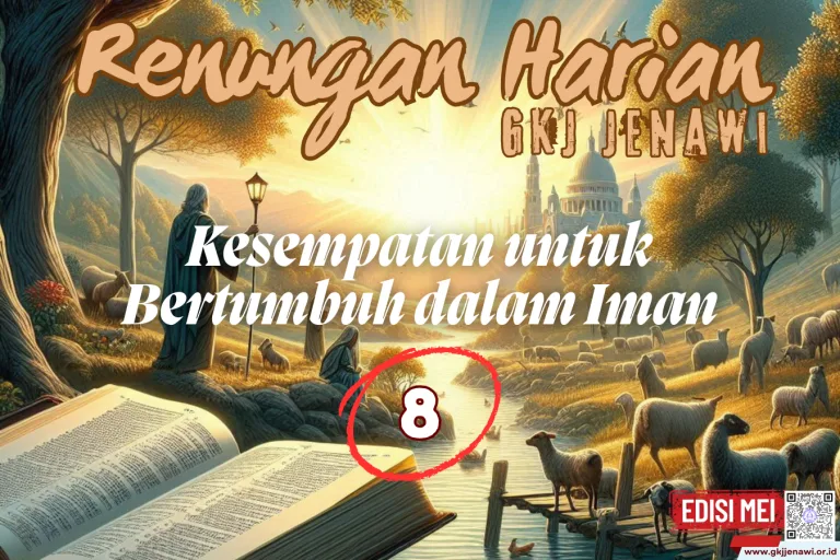 Renungan Harian Edisi Mei 2025 - 8