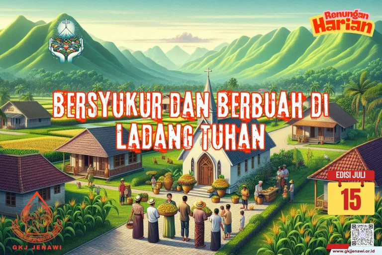 Renungan Harian Bulan Juli (15)