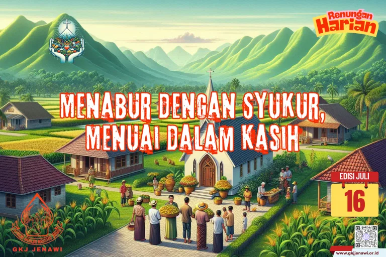 Renungan Harian Bulan Juli (16)