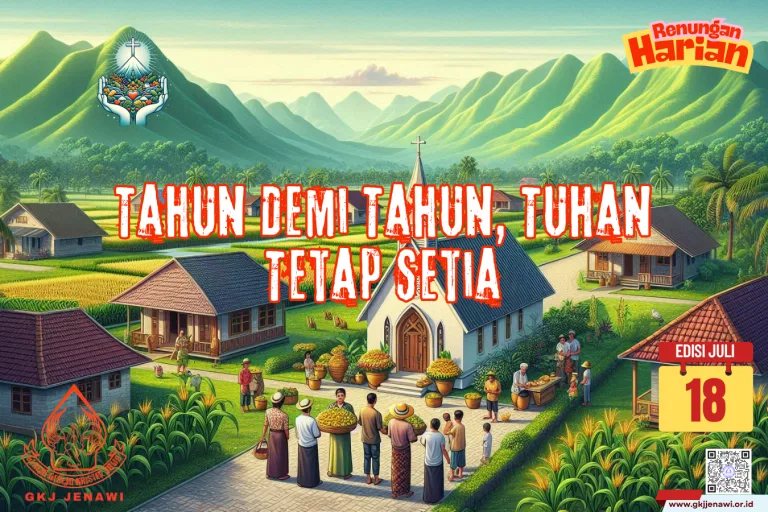 Renungan Harian Bulan Juli (18)