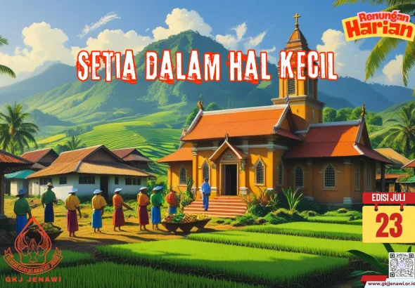 Renungan Harian Bulan Juli (23)