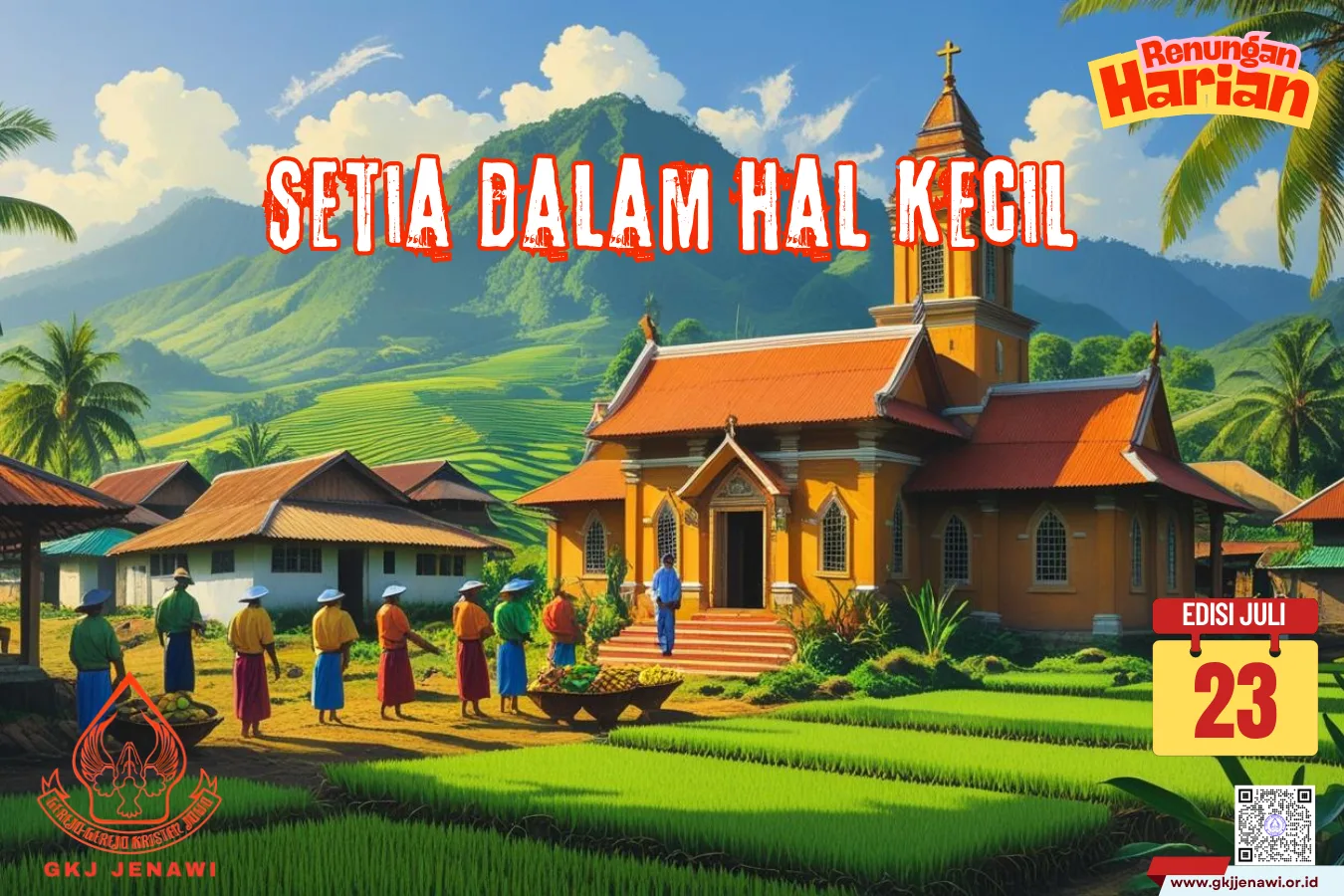 Renungan Harian Bulan Juli (23)