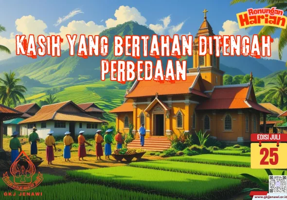 Renungan Harian Bulan Juli (25)