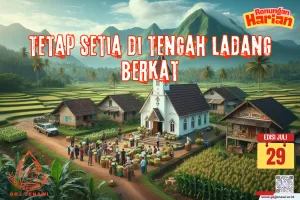 Renungan Harian Bulan Juli (29)