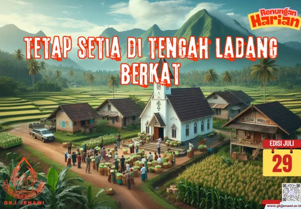 Renungan Harian Bulan Juli (29)