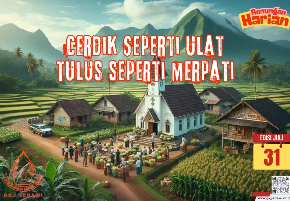 Renungan Harian Bulan Juli (31)