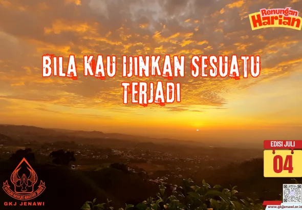 Renungan Harian Bulan Juli (4)