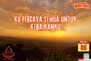 Renungan Harian Bulan Juli (5)