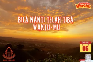 Renungan Harian Bulan Juli (6)