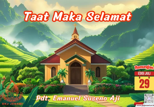 Renungan Harian Bulan Juli (xx)