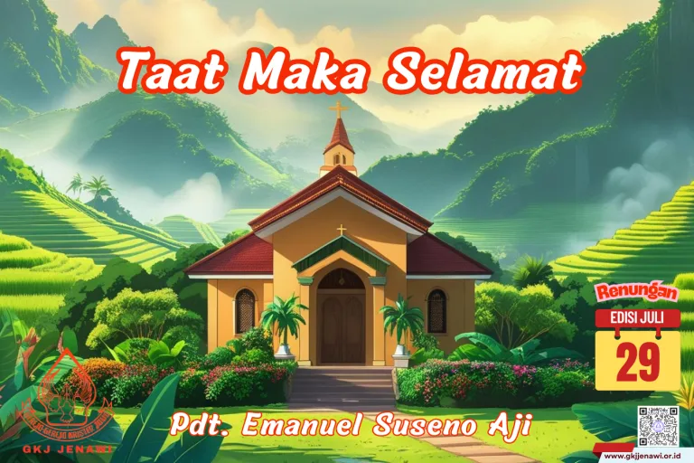 Renungan Harian Bulan Juli (xx)